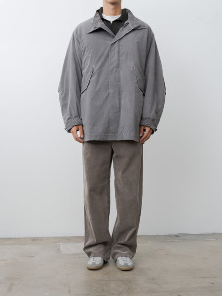 Namu Shop - Aton Pigment Air Weather Short Mods Coat - Sumi