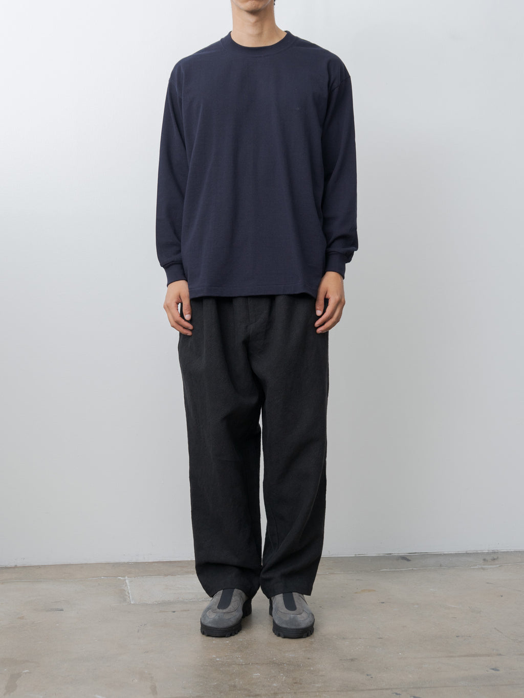 Tube L/S T-Shirt - Navy