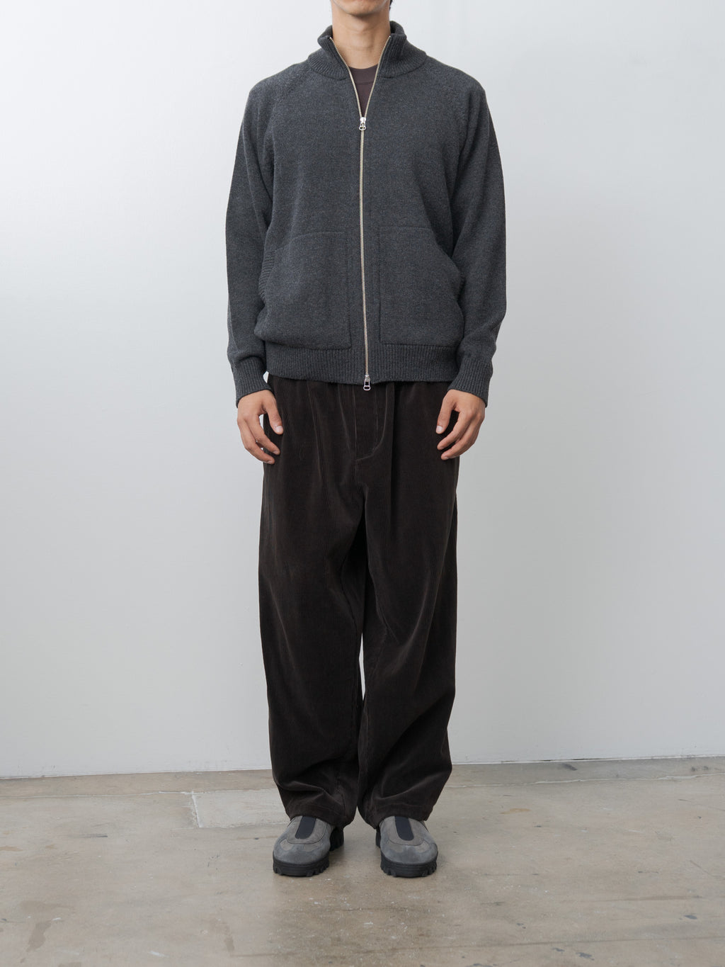 Drivers Knit - Charcoal Gray