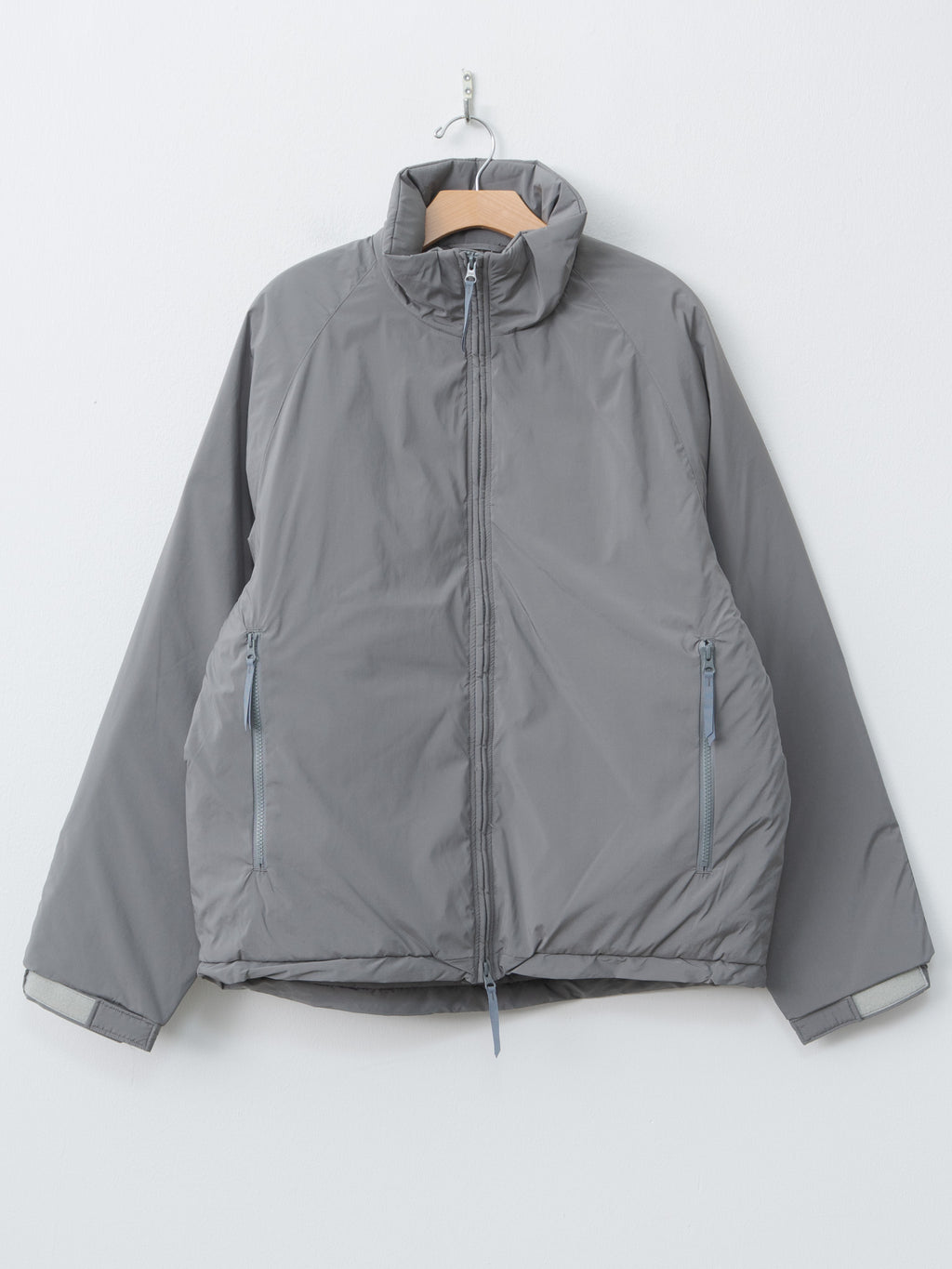Poly Nylon Puffer Jacket - Gray