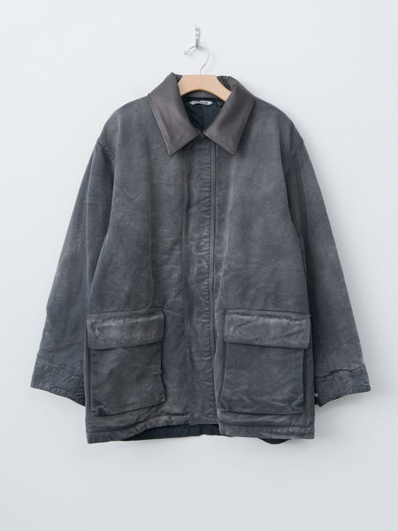 Namu Shop - Auralee Product Dyed Organic Cotton Duck Blouson