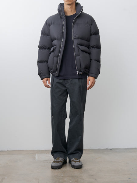 Namu Shop - Auralee Super Light Nylon Ripstop Down Blouson - Black