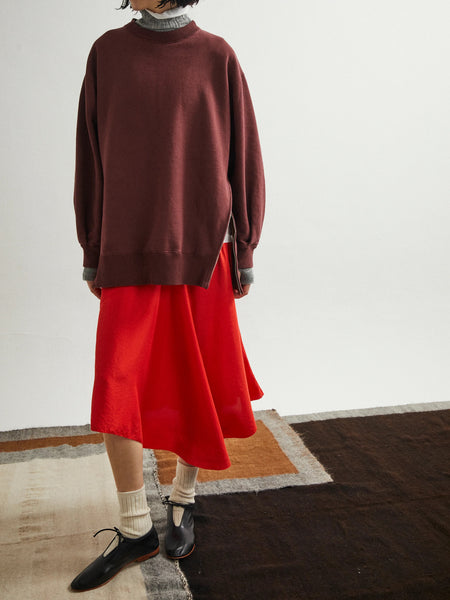 Namu Shop - Unfil Vintage Cotton Fleece Side Zip Oversized
