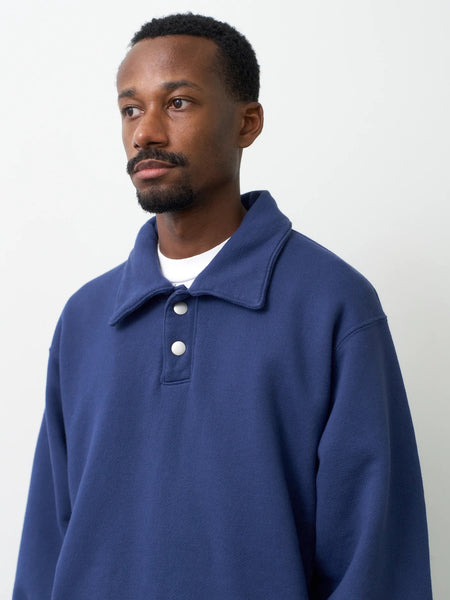 paa LS Polo Sweatshirt Two - Sea | Namu Shop