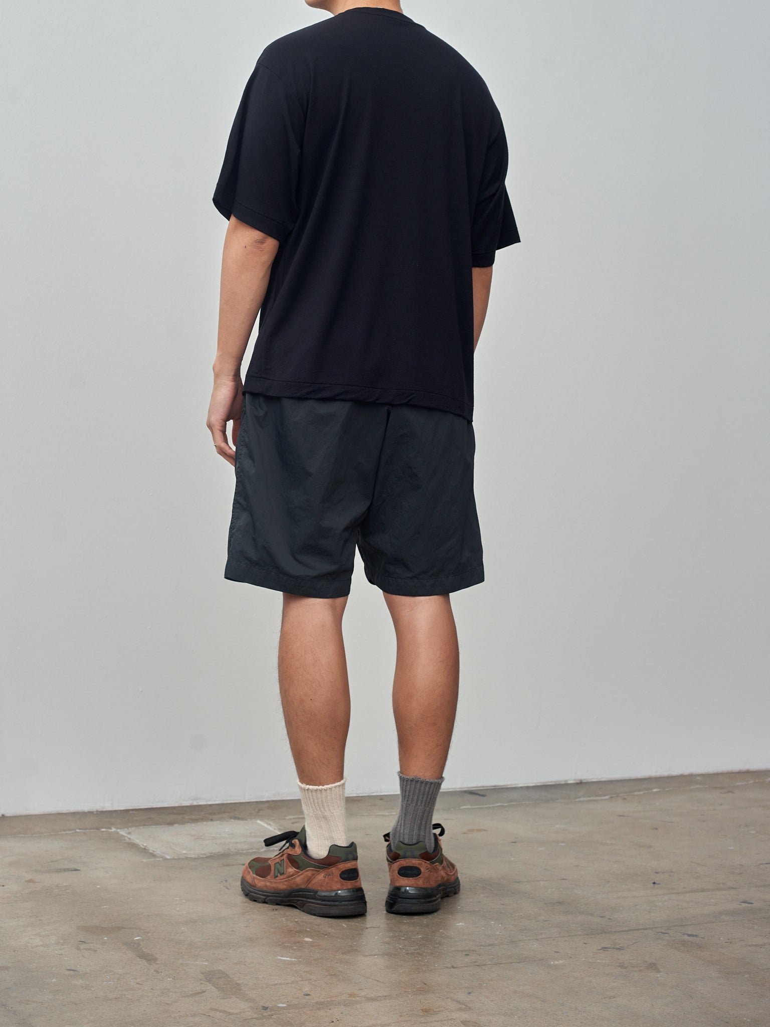Namu Shop - Kaptain Sunshine Trainer Short Pants - Charcoal