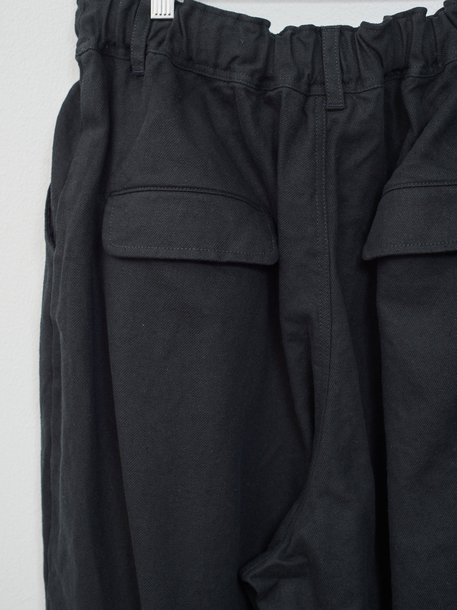 Namu Shop - Ichi Cotton Linen Pants - Black