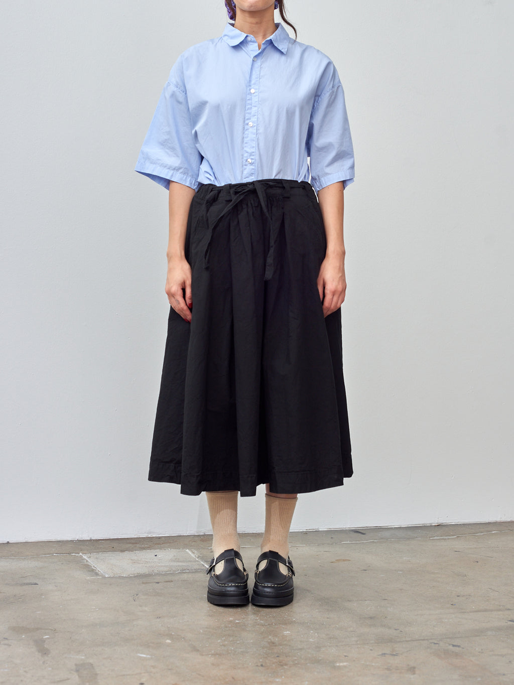 Namu Shop - Veritecoeur Daily Skirt - Black