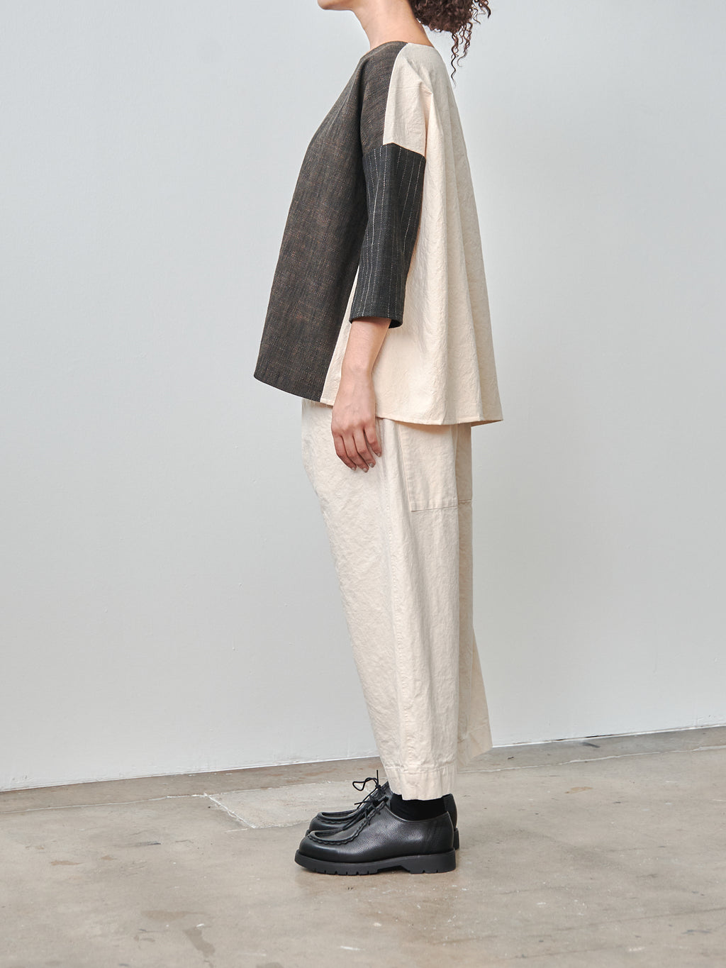 Namu Shop - Album di Famiglia Patch Boatneck Tunic - Patchwork