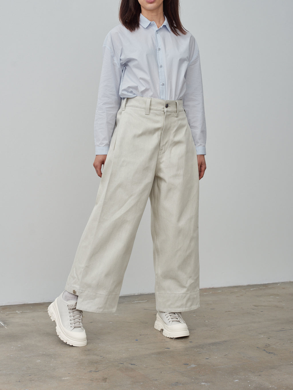 Namu Shop - Toogood The Baker Jean - Recycled Denim Chalk Blue