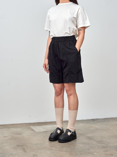 パンツ STUDIO NICHOLSON Women Shorts  Burmudas ACUNASNW1188 DARKES Namu Shop - Studio Nicholson Emery Short - Black