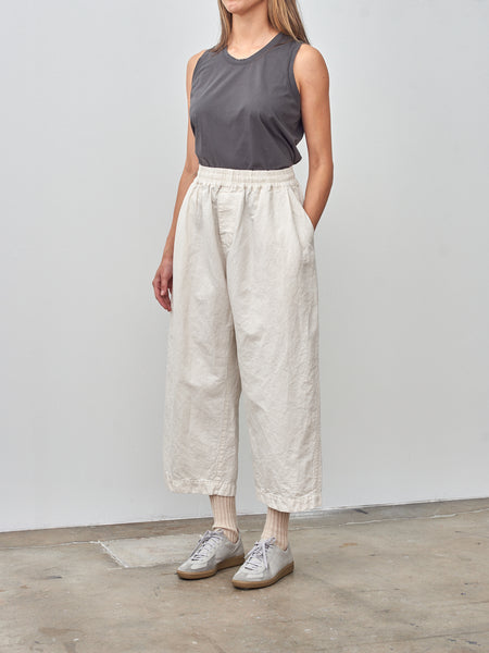 パンツ Veritecoeur/ Linen  Pierrot  Pants Pierrot Pants in Cornflower Linen – Cræfta