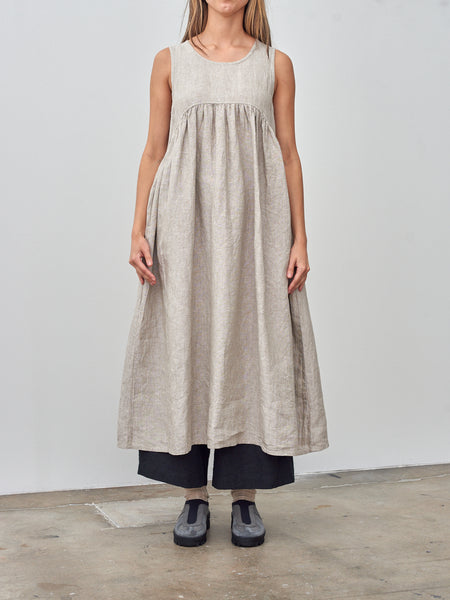 Antiquités noir Linen Apron Dress LIMITED COLLECTION 】Antiquités noir 1000409