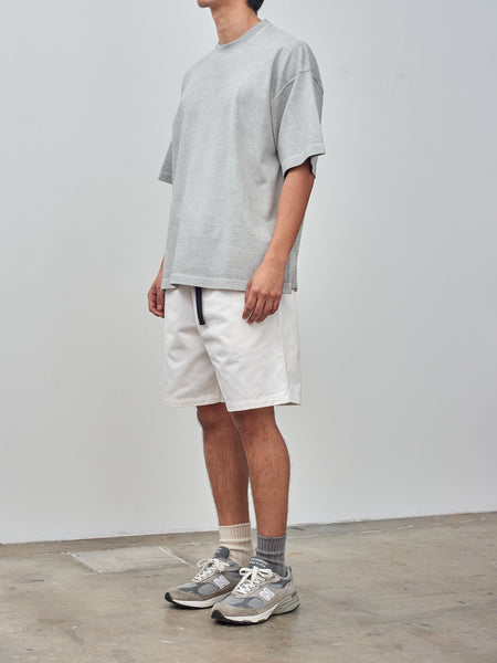 Pigment Dye Open End Cotton T - Light Gray