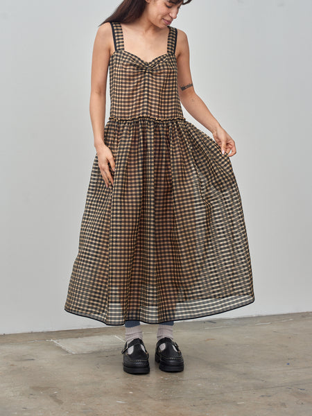 sara lanzi セットアップシルク