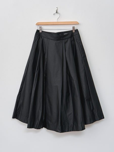 スカート ANDMARY coco check pleats skirt black ANDMARY】Coco check pleats skirt