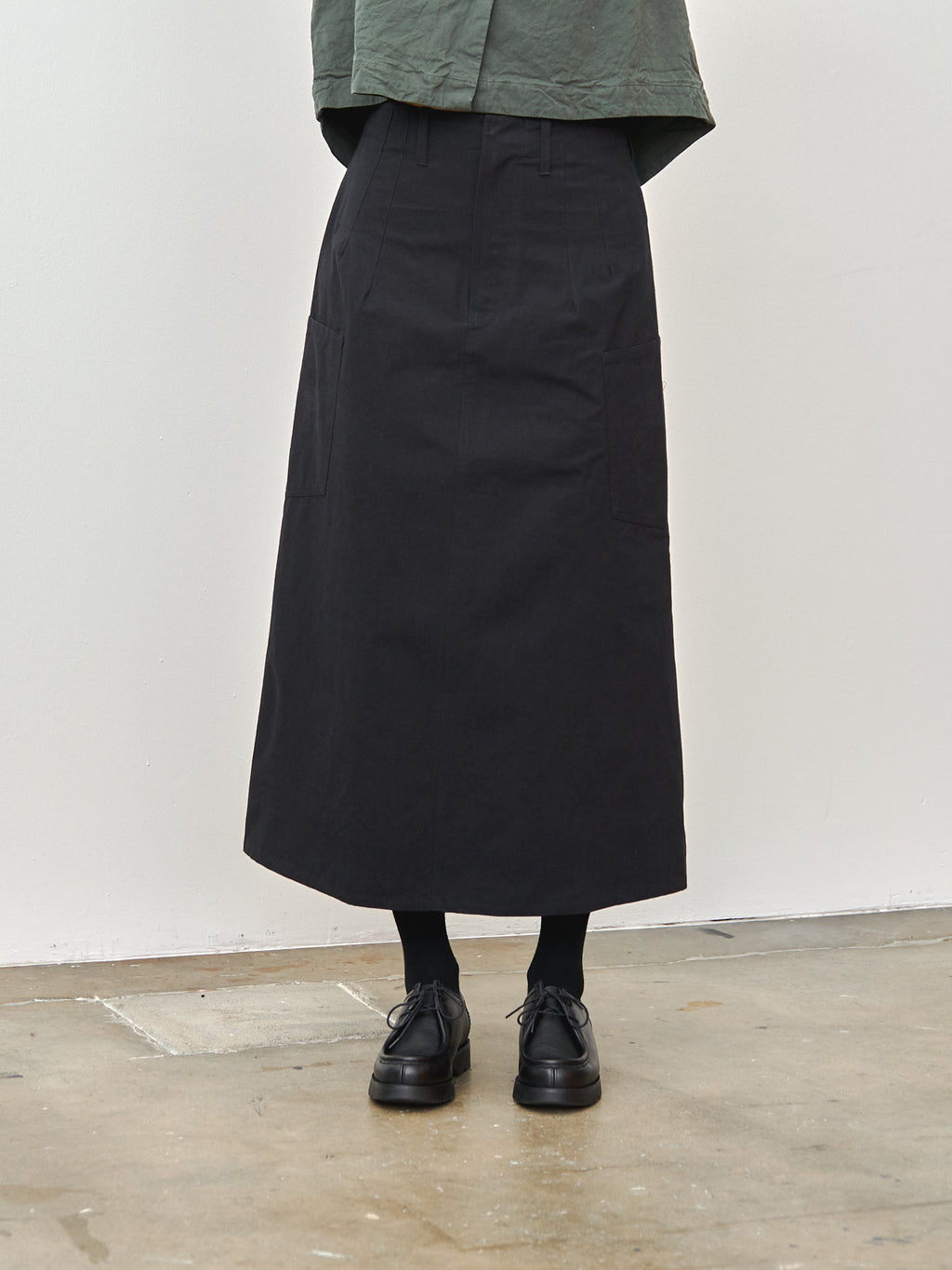 Namu Shop - Toogood The Scout Skirt - Strong Cotton Flint