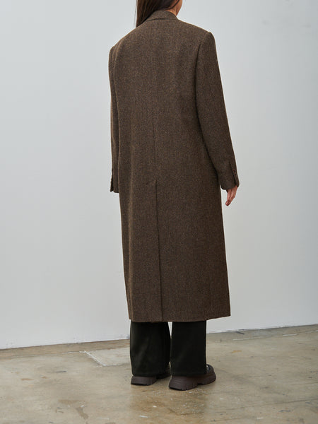 AURALEE TWEED CHESTERFIELD COAT 袖丈詰済 4 AURALEE TWEED CHESTERFIELD COAT 袖丈詰済 4 AURALEE TWEED