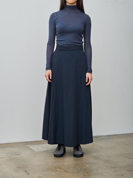 ★fa.er.ie★mesh pocket pleats skirt pants(navy)★韓国送料込 fa.er.ie] mesh pocket pleats skirt pants (navy)