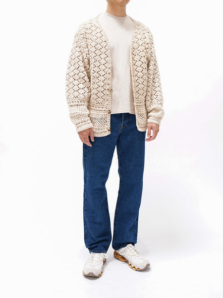 Namu Shop - Niche MacMahon Knitting Mills Crochet Cardigan Namu Shop - Niche MacMahon Knitting Mills Crochet Cardigan