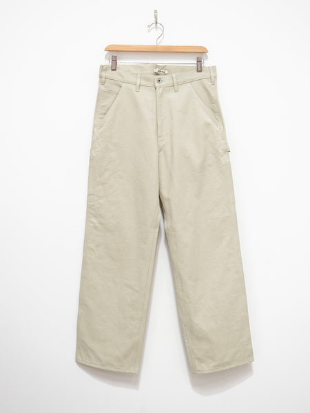 訳あり‼️AURALEE COTTON OILED CANVAS PANTS 3 Auralee Cotton Oiled Canvas Pants Light Beige – Neighbour