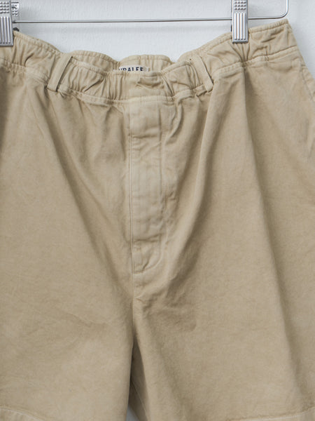 Auralee Finx Chino Shorts - Beige, Finx Cotton Chino | Namu Shop