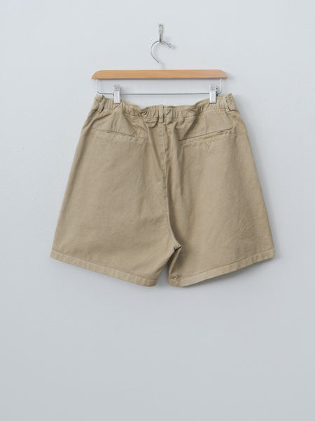 Auralee Finx Chino Shorts - Beige, Finx Cotton Chino | Namu Shop