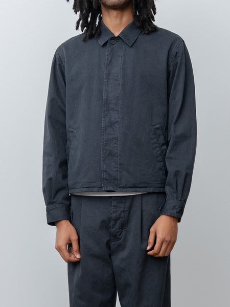 Garment-Dyed Finx Light Chino Blouson - Black
