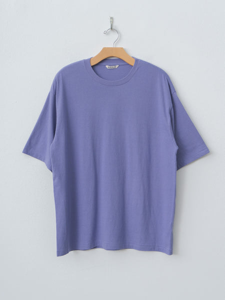 Brushed Organic Cotton Jersey Tee - Light Purple