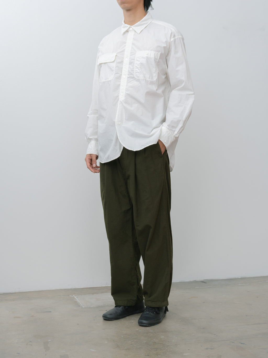 Namu Shop - Yoko Sakamoto Work Shirt - White