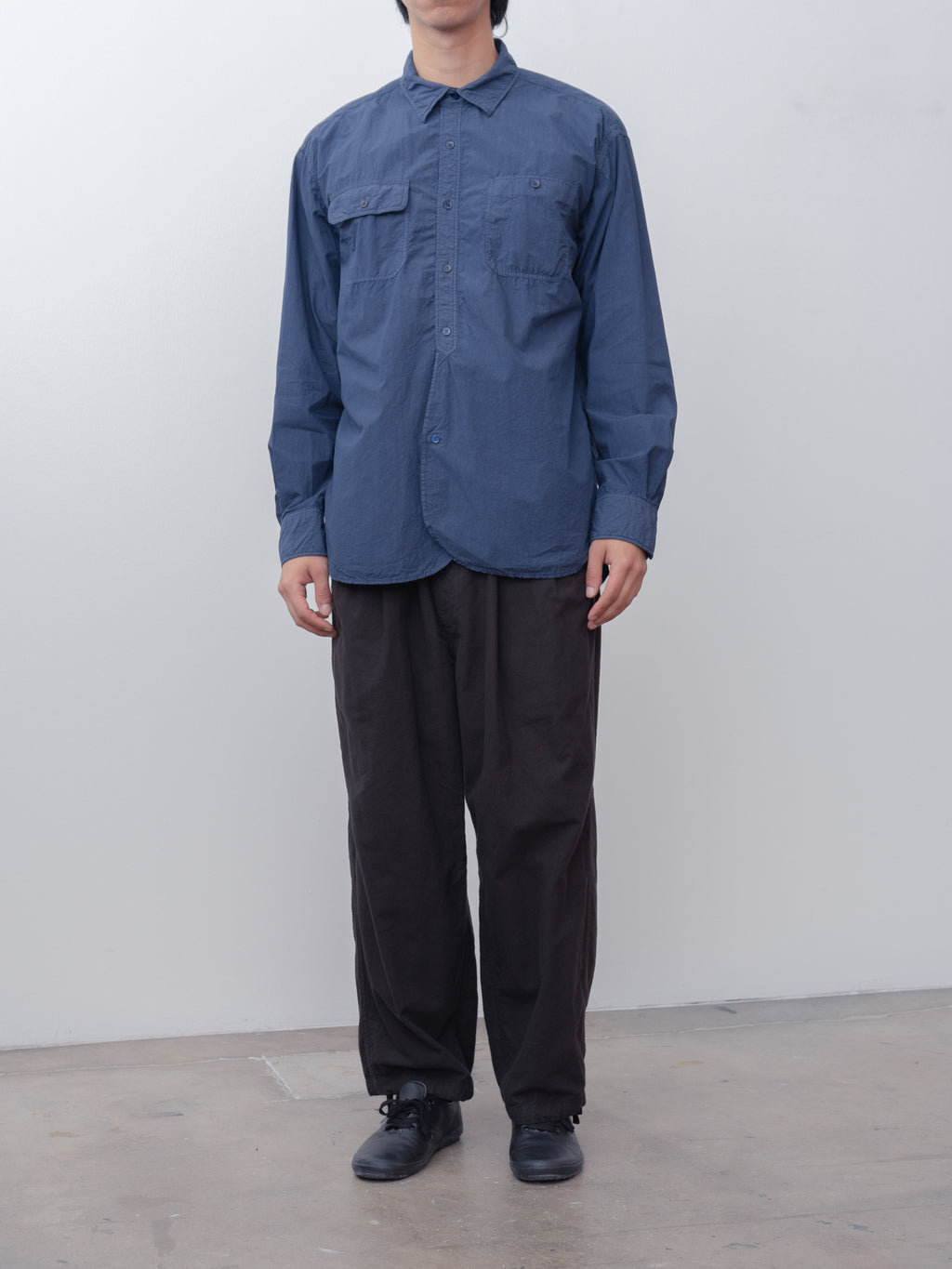 Namu Shop - Yoko Sakamoto Work Shirt - Navy