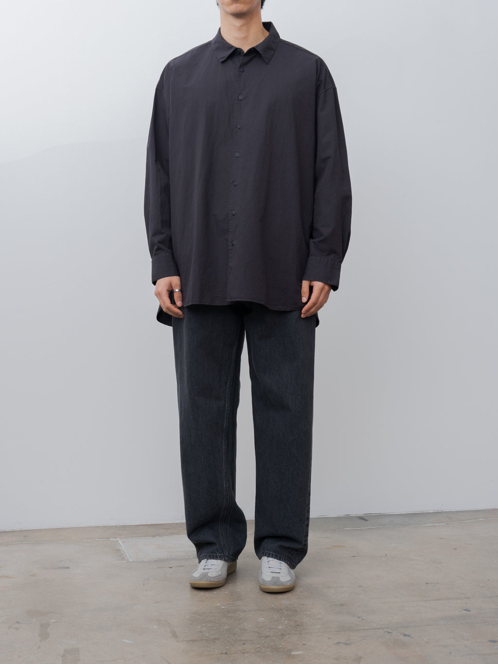 Namu Shop - Casey Casey Hamnet Shirt LIN COT - Night