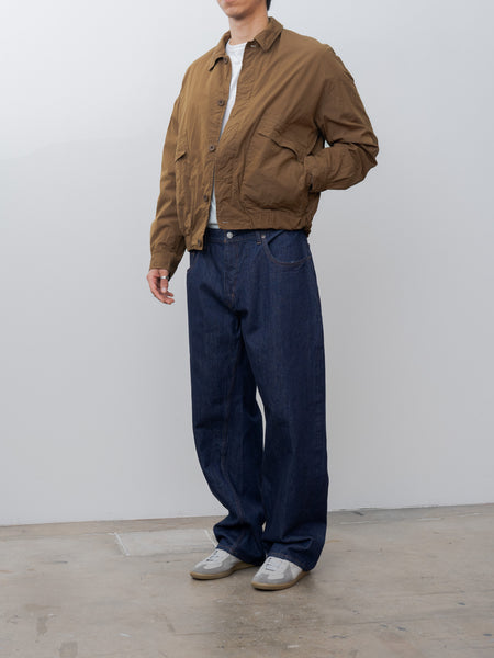 Namu Shop - Ciota Baggy 5 Pocket Pants - Navy/One Wash Namu Shop - Ciota Baggy 5 Pocket Pants - Navy/One Wash