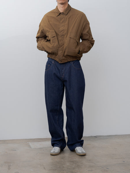 Namu Shop - Ciota Baggy 5 Pocket Pants - Navy/One Wash Namu Shop - Ciota Baggy 5 Pocket Pants - Navy/One Wash