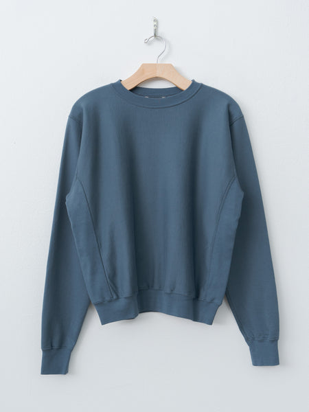 トップス 22AW AURALEE ELASTIC HIGH GAUGE SWEAT Auralee Elastic High Gauge Sweat P/O - Dusty Blue (women's) | Namu