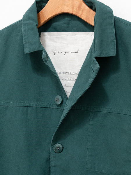 The Carpenter Jacket - Canvas Viridian