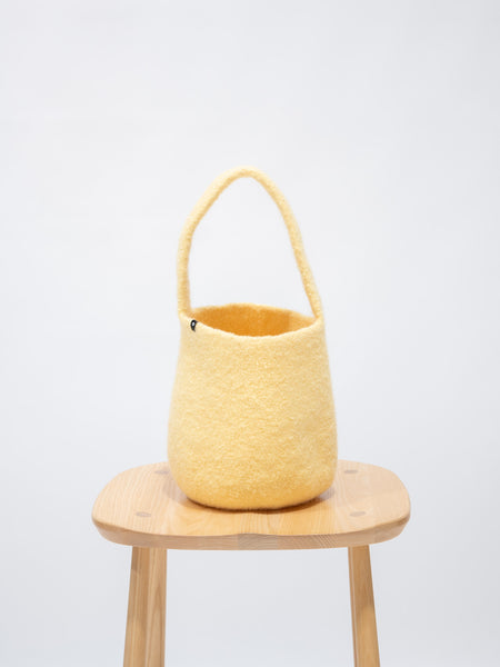 Namu Shop - cecilie telle Small Bucket Bag - Light Yellow