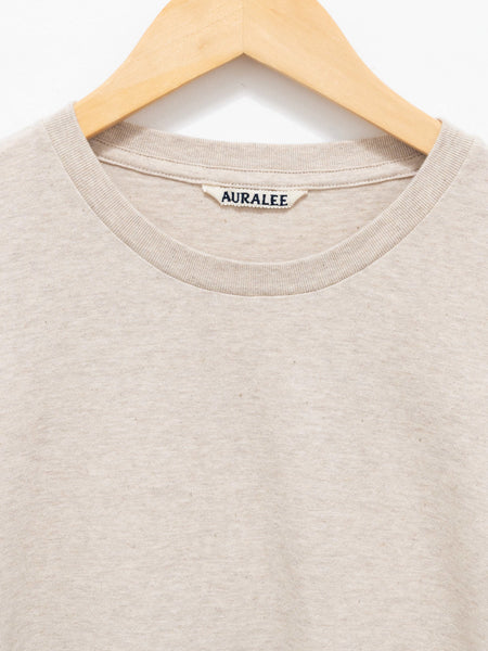 Auralee Seamless Crewneck Tee - Top Brown | Namu Shop