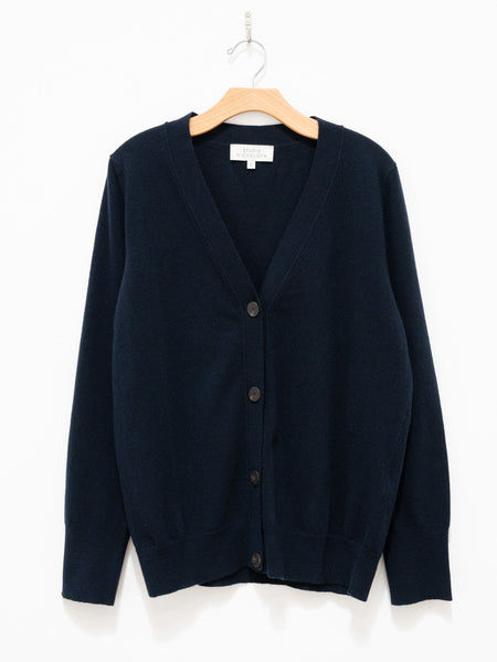 トップス STUDIO NICHOLSON Lambswool 7G Cardigan Namu Shop - Studio Nicholson Rall Lambswool Cardigan
