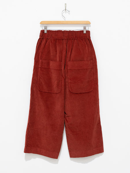 Namu Shop - Album di Famiglia Velvet W&S Trousers - Red