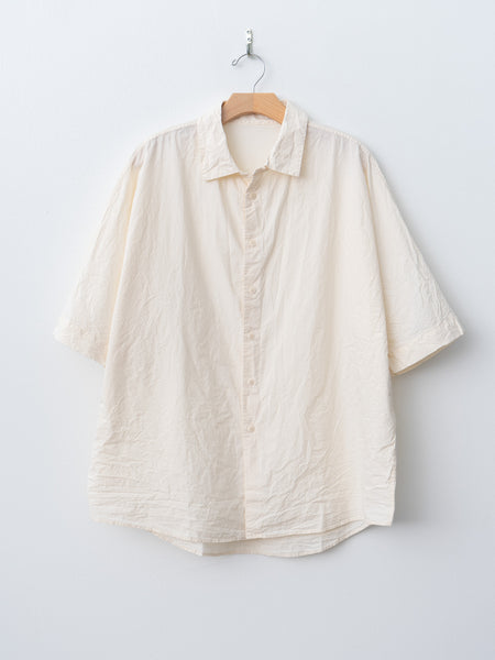 CASEY CASEY半袖プルオーバーシャツ　M 白 Casey Casey Juliette Shirt White – Neighbour