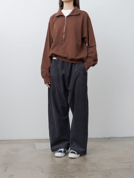 新品✨deres ドレープパンツdrape pants Sophia ネイビー deres