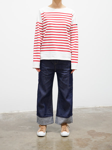 トップス L'Appartement FRENCH BORDER T-SH Namu Shop - Veritecoeur Le Minor Border Longsleeve Tee - Red