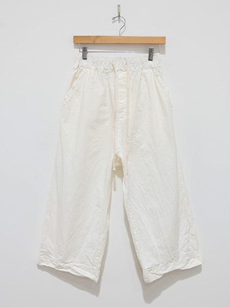 album di famiglia 24ss パンツ　セットアップ album di famiglia 23_178 WIDE & SHORT TROUSERS TC(サイズM
