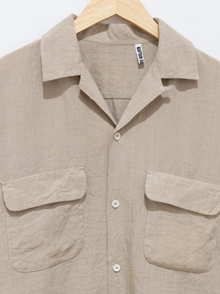 【shiun】LINEN OPEN COLLAR JACKET shiun(シウン) ONLINE STORE / LINEN OPEN COLLAR JACKET