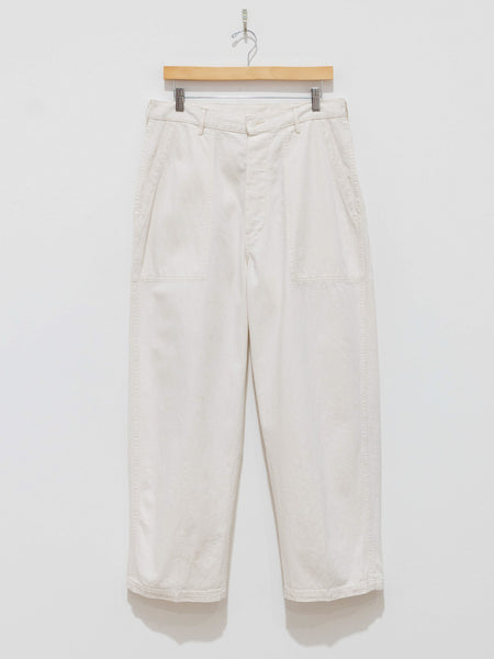 Namu Shop - Kaptain Sunshine Baker Denim Pants - White
