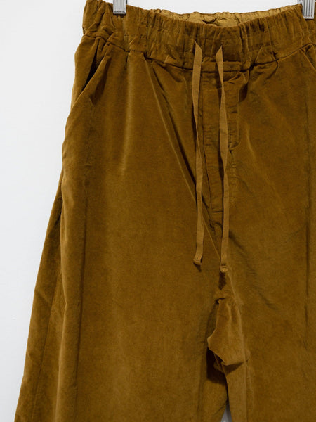 Namu Shop - Album Di Famiglia Velvet W&S Trousers - Cookie