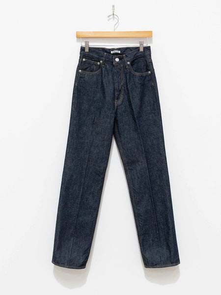 AURALEE  ＨＡＲＤ　ＴＷＩＳＴ　ＤＥＮＩＭ　５Ｐ Men's Hard Twist Denim 5P Pants – La Garçonne