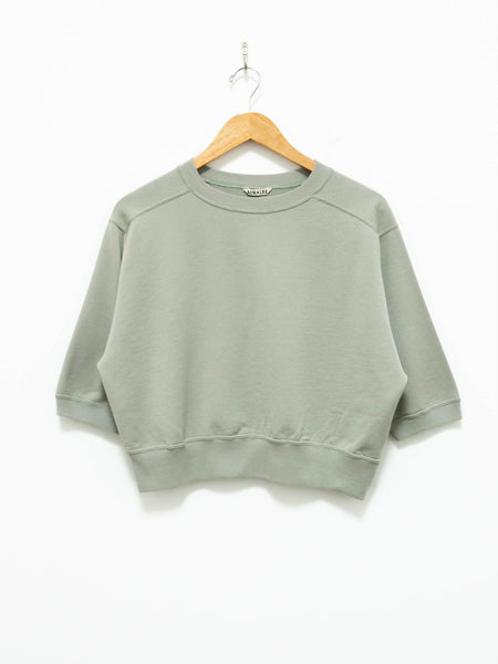 トップス LIGHT FLOWY SWEAT HALFSLEEVE / AURALEE namu-shop-auralee-light-flowy-