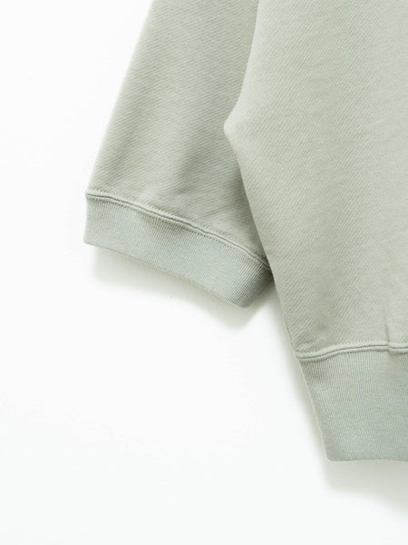 Namu Shop - Auralee Light Flowy Sweat Half Sleeve Crop
