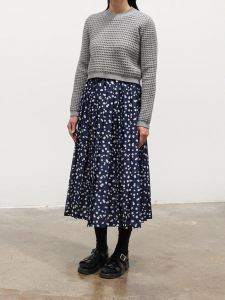 Pleated Skirt - Polka Dots